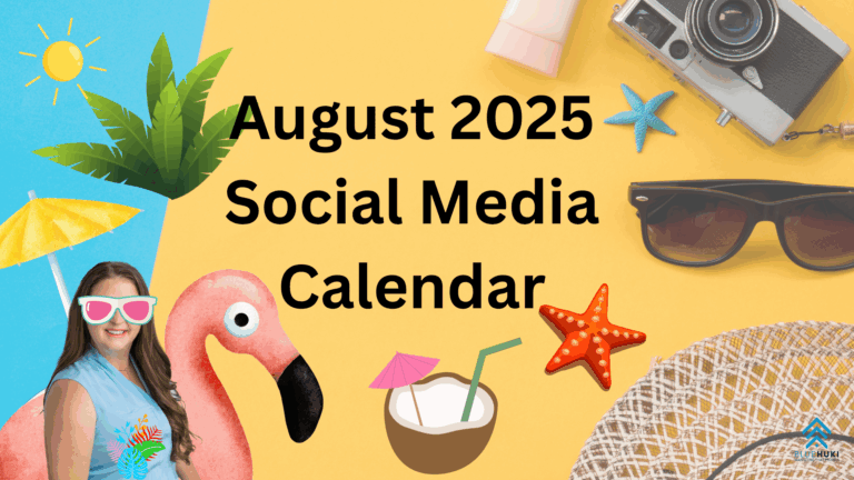 August 2025 Social Media Calendar