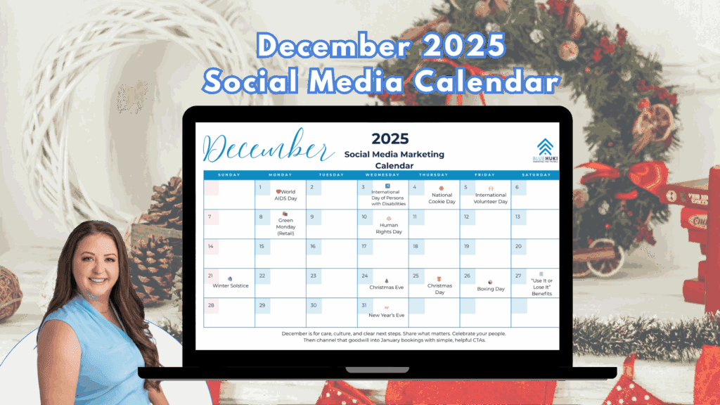 Heather from BlueHuki with christmas icons