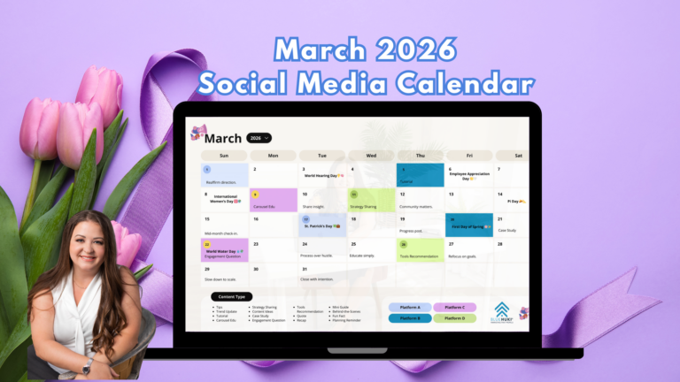 Building Momentum: March 2026 Social Media Calendar