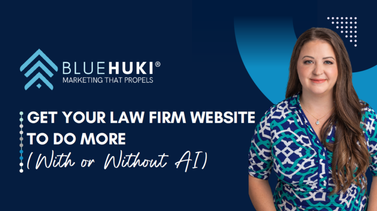 How to get more from your law firm website (with or without AI)