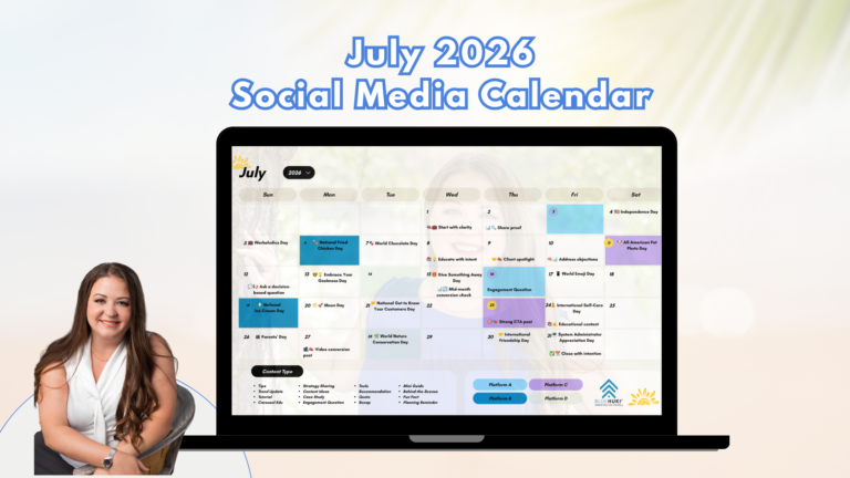 Driving Conversions: July 2026 Social Media Marketing Calendar for Northern Virginia Businesses